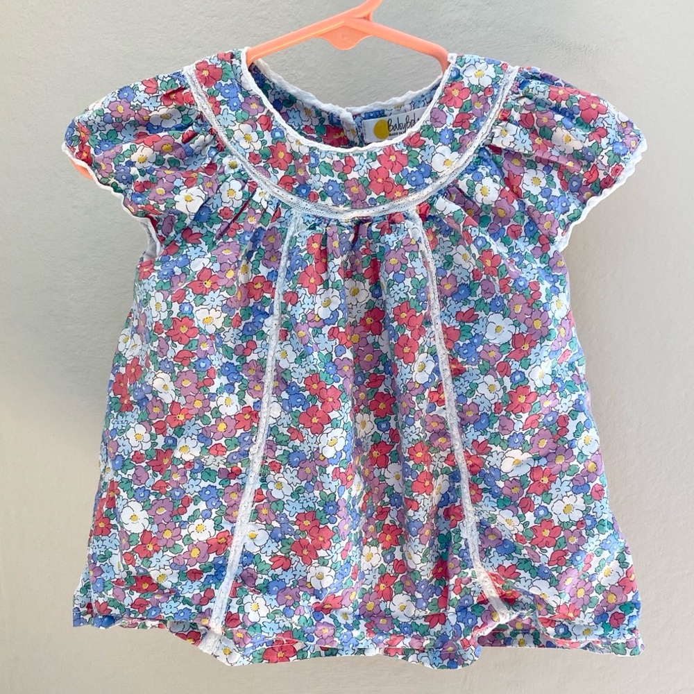 Baby Boden Floral Dress